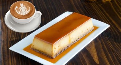 Flan de moca, el postre perfecto para combinar chocolate y café