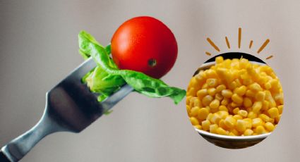 Ensalada de maíz y verduras para olvidar el calor de la primavera