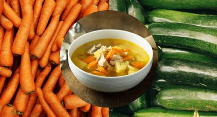 Menú semanal: Sopa de zanahoria y calabacín para una cena ligera y muy llenadora