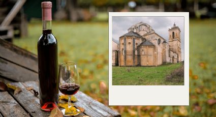 La fuente de vino tinto infinita que se encuentra en un monasterio de Navarra