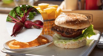 Comida sana: Saborea una hamburguesa vegana de remolacha para el menú semanal