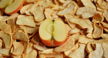 Snack saludable, haz tus propias chips de manzana en la freidora de aire