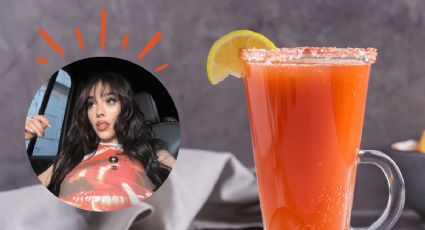 La bebida mexicana con cerveza que Danna Paola preparó para un conductor en España