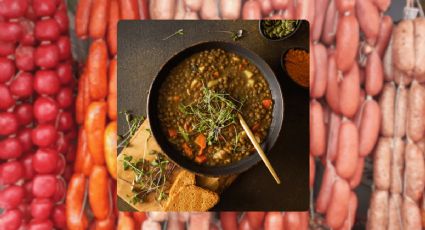 Lentejas con chorizo, la mejor preparación para la hora de la comida