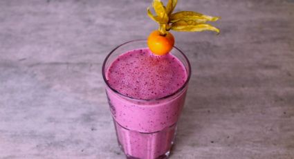 Smoothie frutal de 3 ingredientes para combatir el insomnio durante las noches de verano