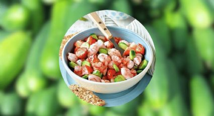 Receta de Guarnición: La pipirrana, idea de ensalada fresca de Andalucía