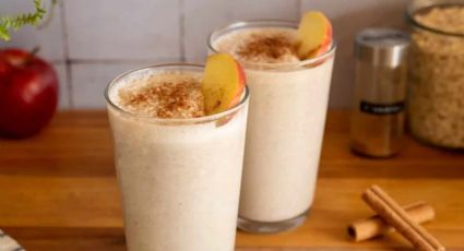 Avena y manzana, el batido que ideal para el desayuno que ayuda a reducir la inflamación