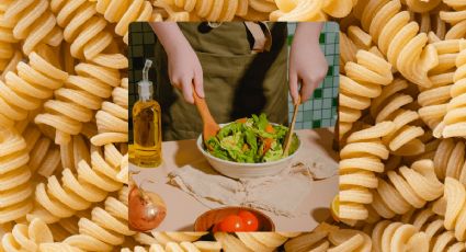 Ensalada de pasta y pavo para compartir con los amigos