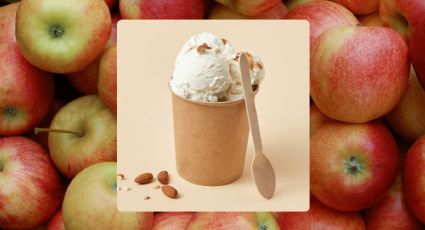 ¡Sobrevive al calor! Crea un helado cremoso de manzana sin máquina heladera