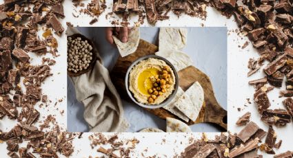 Idea para el picoteo: La receta sencilla para hacer un hummus de garbanzos con chocolate