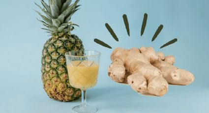 Cómo preparar el jugo de piña y jengibre que ayuda a desintoxicar el organismo