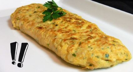 Cómo hacer la tortilla de bacalao más sabrosa y con pocos ingredientes