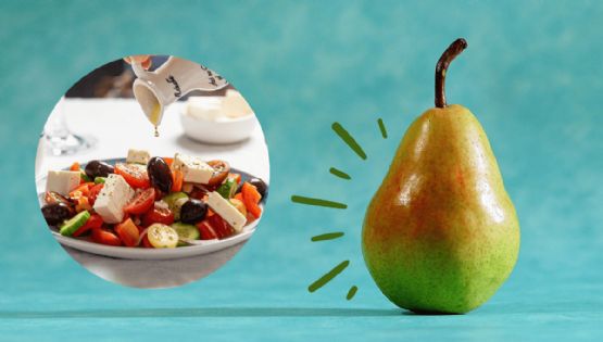 Receta de verano fitness: La receta de ensalada con pera caramelizada para mejorar tu dieta