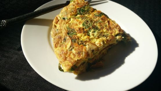 Tortilla española con pepino: Prepara esta receta para hacer una cena saludable