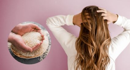 ¡Melena lacia! Logra un cabello de impacto con una mascarilla de arroz casero