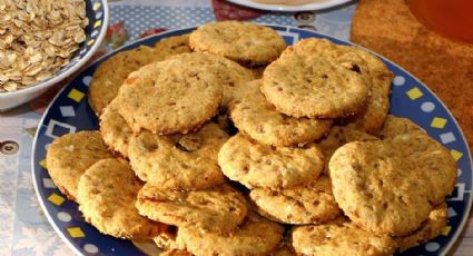 Receta saludable: Prepara unas galletas de avena con pepitas de chocolate para comer sin culpa