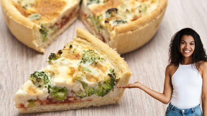 Quiche de espinacas y queso manchego ideal para disfrutar en familia