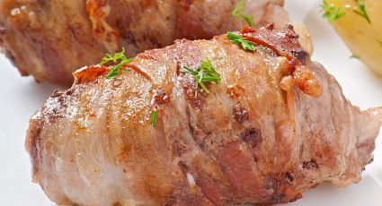 Carne rellena o enrollado de carne más jugosa y tierna para compartir en casa
