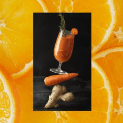 Agua fresca: Combate el calor con una bebida de naranja con jengibre